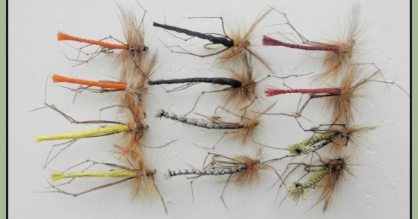 6 x Daddy Long Legs Booby - Trout Fishing Flies | UK